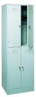 Шкаф металлический для одежды ШРМ-24 размер: 1860х600х500